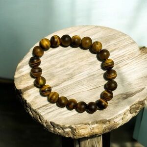 Tiger eye men’s bracelet